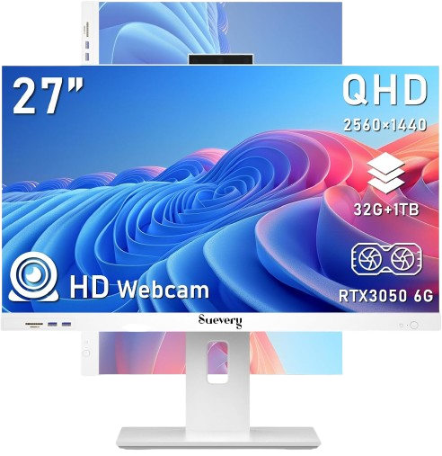 Suevery I22X W1-99: PC All-in-One de 27" con Core i5 y RTX 3050
